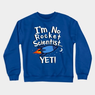 Future Rocket Scientist For Kids Crewneck Sweatshirt